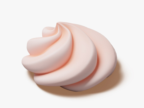 Marshmallow Candy Set 3D Model