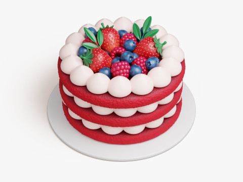 Classic Cakes Collection Modello 3D