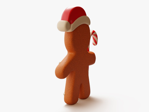 Gingerbread Man Modèle 3D