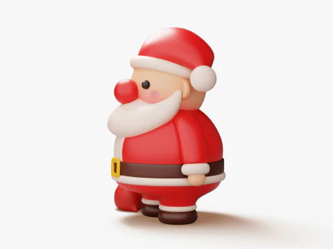 Babbo Natale Modello 3D