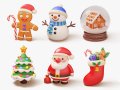 Christmas Pack 3D Modell