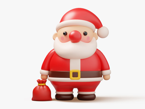 크리스마스 팩 3D 모델