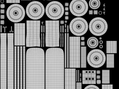 Bankdrukken 3D Model