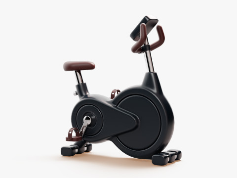 Bicicleta ergométrica Modelo 3D