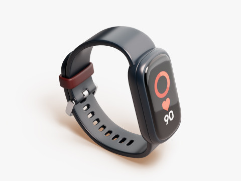 Rastreador de condicionamento físico Modelo 3D