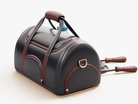 Spor Salonu Aksesuarları 3D Model