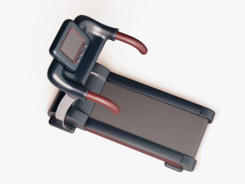 런닝머신 3D 모델