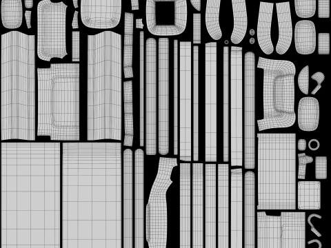 런닝머신 3D 모델