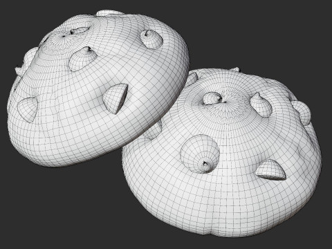 Çikolatalı Kurabiye 3D Model