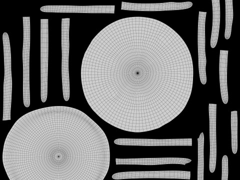 Шоколадне печиво 3D Модель