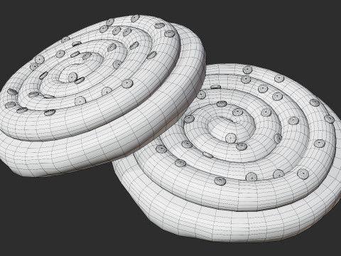 Berijpt suikerkoekje 3D Model