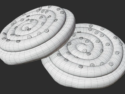 Frosted Sugar Cookie 3D Model