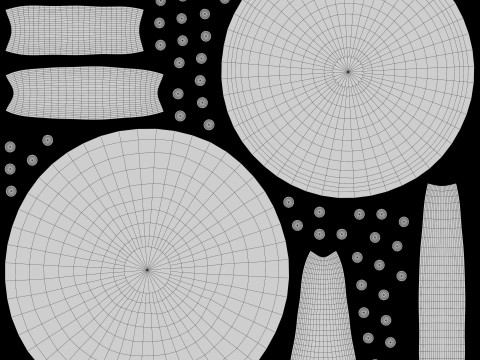 Berijpt suikerkoekje 3D Model