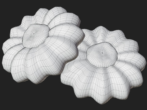 Biscuit à la confiture Modèle 3D