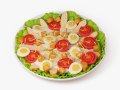 Chicken Caesar Salad Model 3D