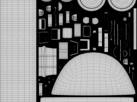 Classic Slot Machine 3D Model