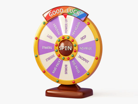 Wheel of Fortune 3D Model
