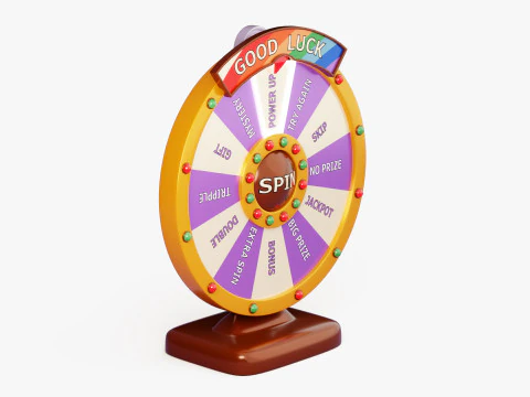 Wheel of Fortune 3D Model