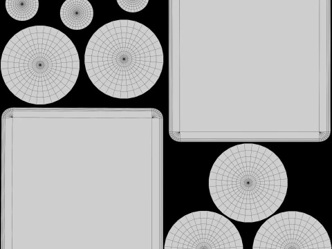Bingo Card Game 3D Model