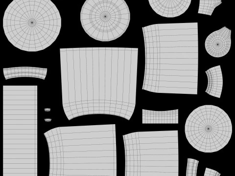 Bottiglia di fondotinta per trucco Modello 3D