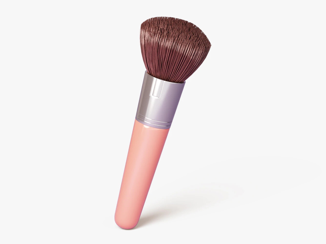 Powder Brush 3D Model .c4d .max .obj .3ds .fbx .stl .blend 