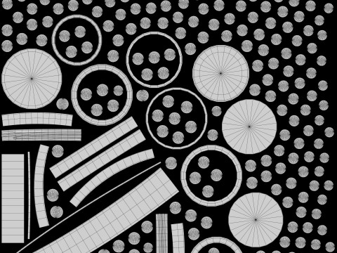 Blozen parels pot 3D Model