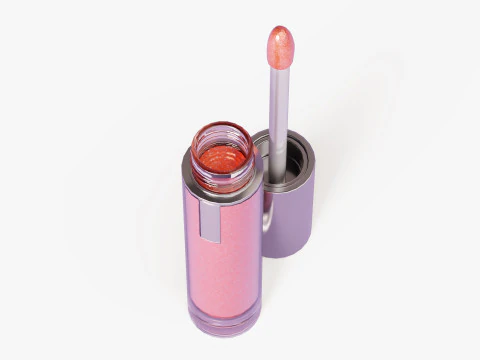 Shimmer Lip Gloss 3D Model