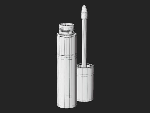 Shimmer Lip Gloss 3D Model