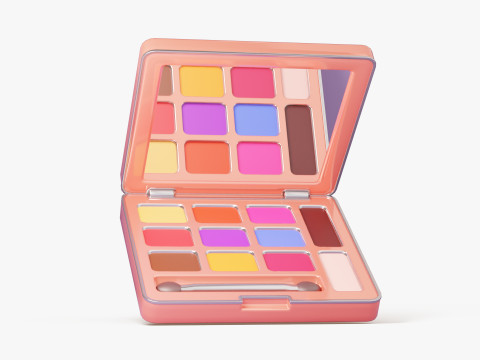 Eyeshadow Palette 3D Model
