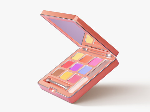 Eyeshadow Palette 3D Model