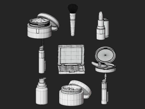 メイクアップ エッセンシャル パック 3Dモデル