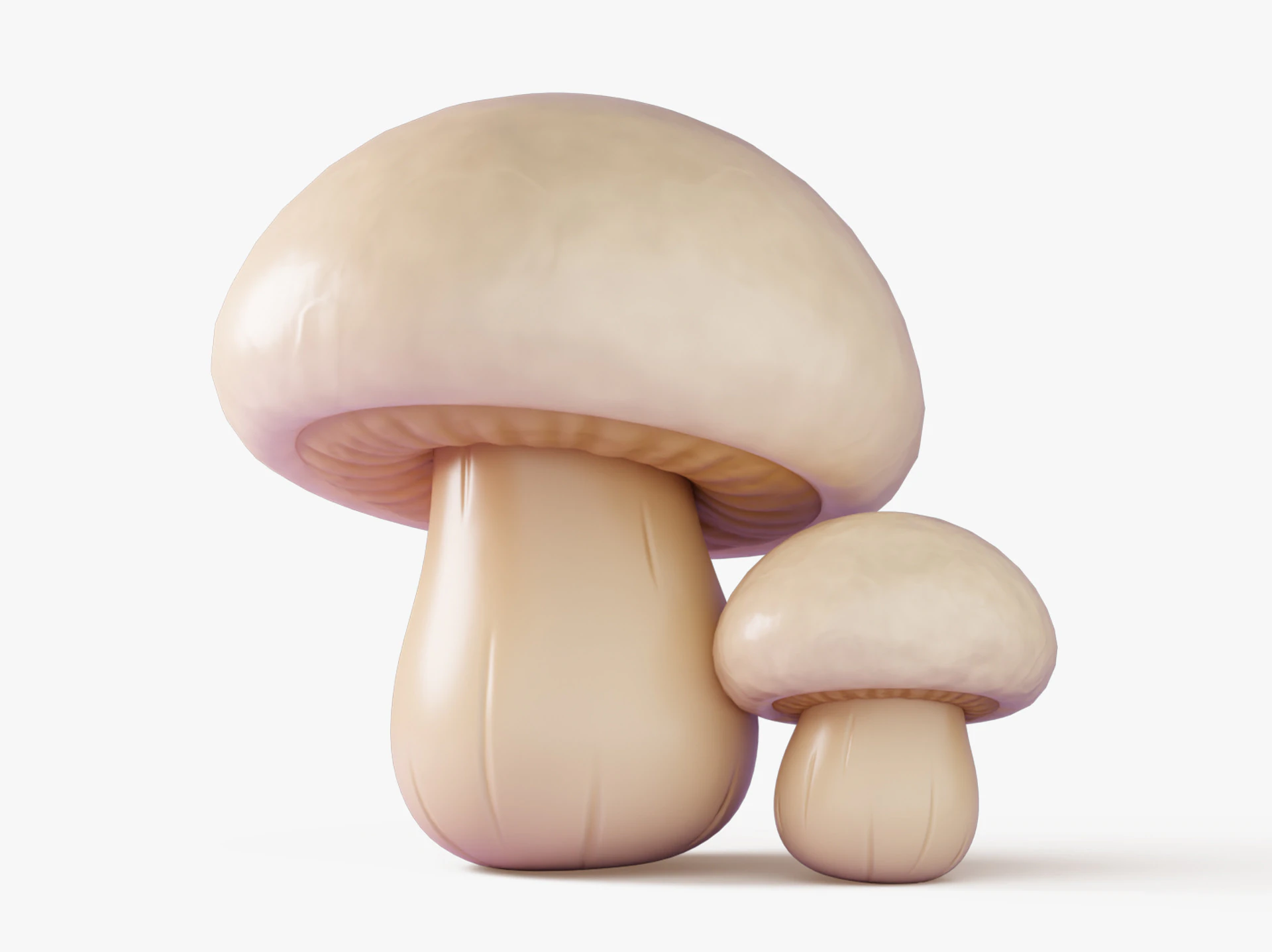 Funghi Champignon Del Fumetto Modello 3D .c4d .max .obj .3ds .fbx .stl .blend 