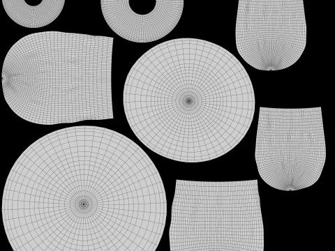 Funghi Champignon Del Fumetto Modello 3D