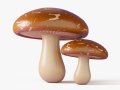 Shiitake Mushrooms Modello 3D