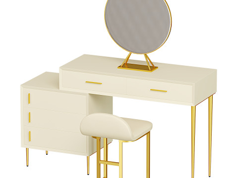 Makeup Dressing Table Cabinet 3D 模型