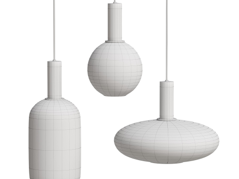 Ferm Living Opal Lamp 3D Model