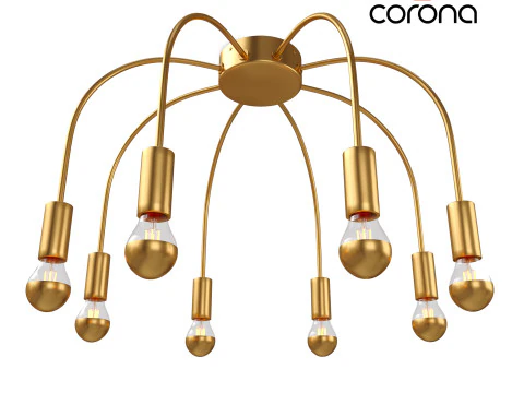 Feuerwerk-Deckenleuchte 3D Modell