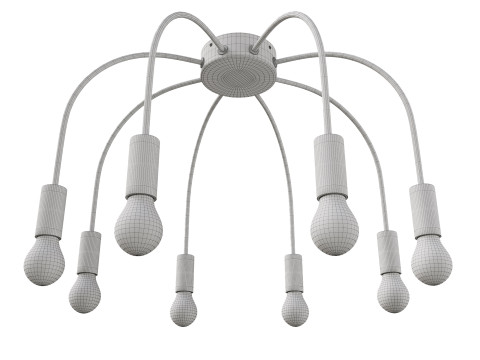 Fireworks Ceiling Lamp 3Dモデル