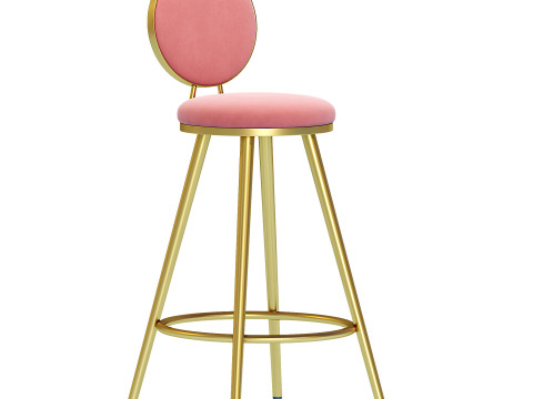 HWSY Metal Bar Chair 3Dモデル