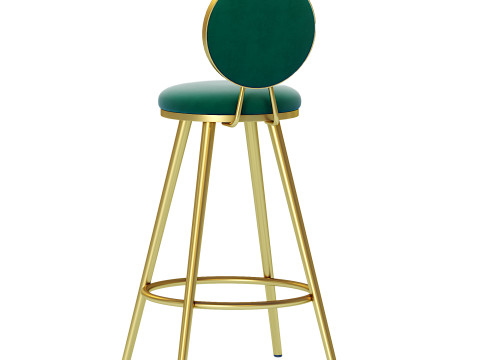 HWSY Metal Bar Chair 3Dモデル