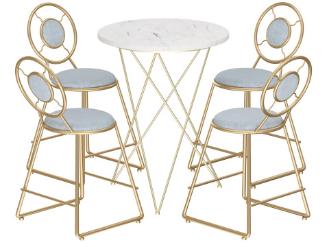 Metal Cosmetic Stool 3Dモデル