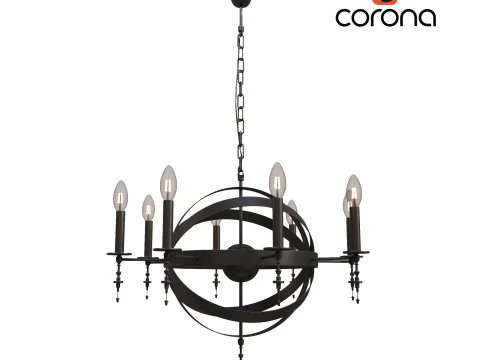 Lustre Lussole LOFT Modèle 3D