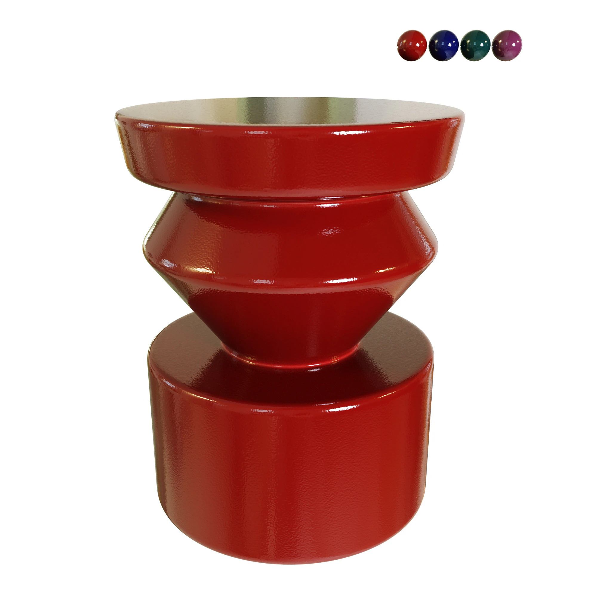 UMA SIDE TABLE 3D Model .c4d .max .obj .3ds .fbx .stl .blend 