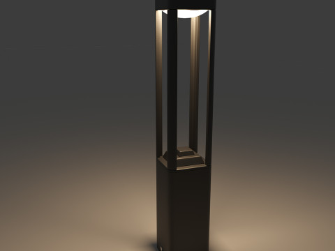 Waterproof Outdoor Light 3D-Modell