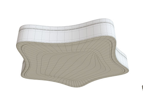 STELLA Ceiling lamp Modelo 3D