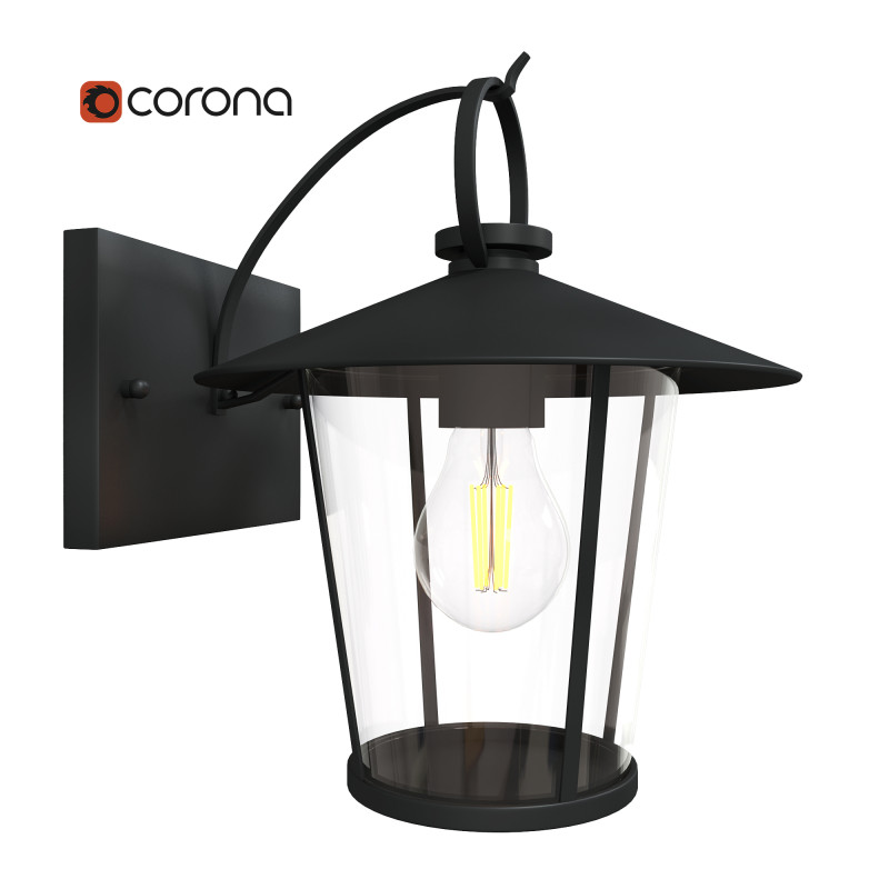 Crystorama Andover wall light Modello 3D .c4d .max .obj .3ds .fbx .stl .blend