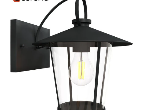 Настінний світильник Crystorama Andover 3D Модель