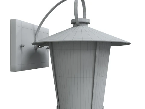 Crystorama Andover wall light 3D Model