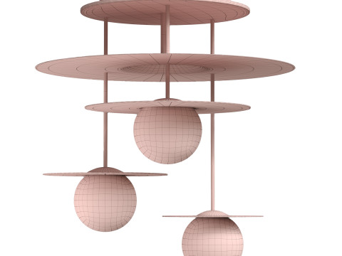 Jaillissement Pendant 3D 모델