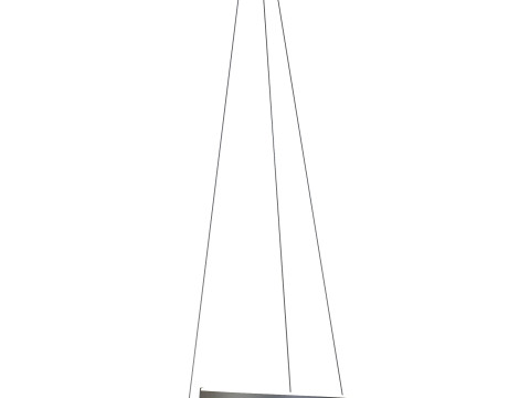 LED pendant lamp Eglo 3D-Modell
